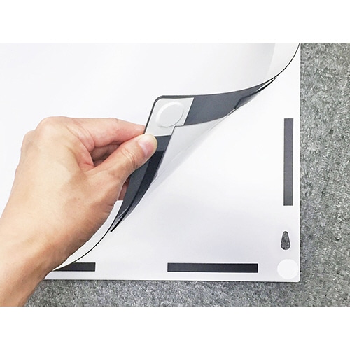 土屋工業　ポスターフィット　枠色シルバー　背面マグネットシート付　A1サイズ　外寸640×887mm　POFIT-A1-MG　1枚（ご注文単位1枚）【直送品】