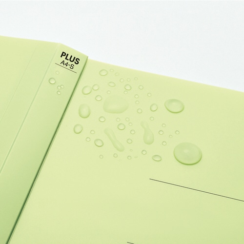 プラス　たすけあ　利用者カルテ　フラットファイル　A4タテ　グリーン　FL-805FF-GR　1パック（10冊）（ご注文単位1パック）【直送品】