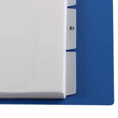 プラス　たすけあ　レセプト用4-3月インデックス　A4タテ　6山2組　グレー　FL-809IS　1パック（ご注文単位1パック）【直送品】