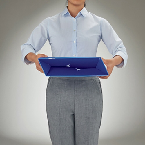 ライオン事務器 ボックスファイル(ミナノ) A4タテ 背幅102mm ブラック BF-633M 1冊(ご注文単位1冊)【直送品】