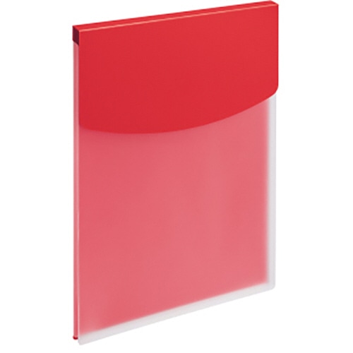 ライオン事務器　ホルダーファイル（ビジカル）　フタ付　A4タテ　325×225mm　背幅16mm　レッド　PH-13BF　1冊（ご注文単位1冊）【直送品】