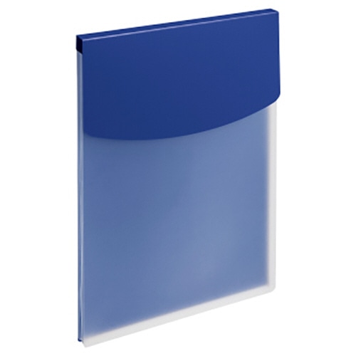 ライオン事務器　ホルダーファイル（ビジカル）　フタ付　A4タテ　325×225mm　背幅16mm　ブルー　PH-13BF　1冊（ご注文単位1冊）【直送品】