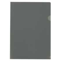 テージー カラークリアフォルダー A4 ダークグレー CC-141A-11 1パック(10枚)(ご注文単位1パック)【直送品】