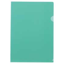 テージー カラークリアフォルダー A4 クリスタルグリーン CC-141A-21 1パック(10枚)(ご注文単位1パック)【直送品】