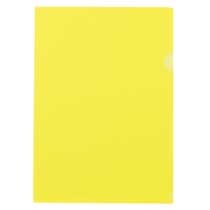 テージー カラークリアフォルダー A4 クリスタルイエロー CC-141A-25 1パック(10枚)(ご注文単位1パック)【直送品】
