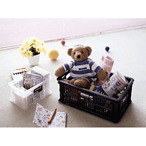 天馬　ワーク・イン　L　W432×D293×H256mm　クリア　1個（ご注文単位1個）【直送品】