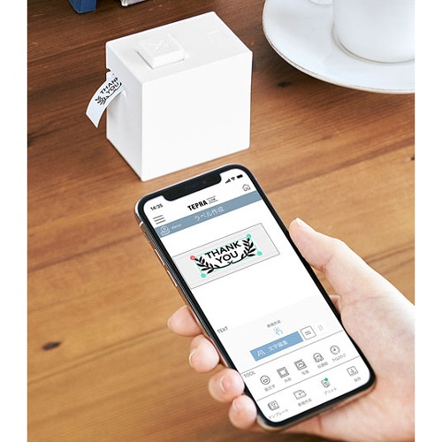 キングジム テプラ Lite ホワイト LR30-W 1台(ご注文単位1台)【直送品】