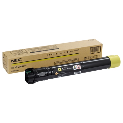 NEC　トナーカートリッジ　イエロー　PR-L9600C-11　1個（ご注文単位1個）【直送品】