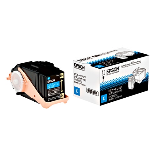 エプソン　ETカートリッジ　シアン　Mサイズ　LPC3T35C　1個（ご注文単位1個）【直送品】