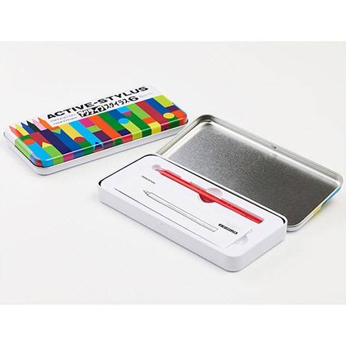 プリンストン アクティブスタイラス タッチペン あお PSA-TPRCP-BL 1本(ご注文単位1本)【直送品】