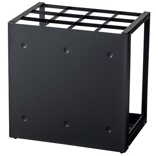 テラモト　パネル傘立　36本用　ブラック　UB-299-036-7　1台（ご注文単位1台）【直送品】