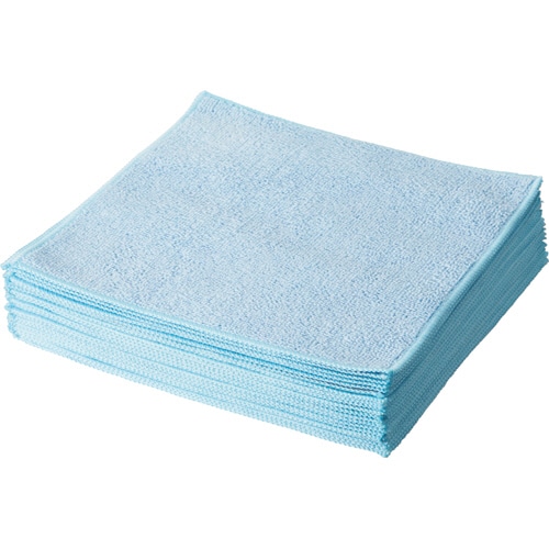 ボンスター　マイクロファイバークロス　250×250mm　ブルー　F-928　1パック（20枚）（ご注文単位1パック）【直送品】