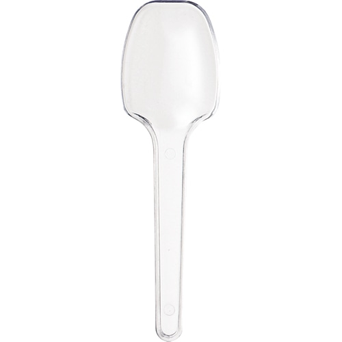 サンナップ　試食用　ミニスプーン　80mm　個包装　MS-100G　1パック（100本）（ご注文単位1パック）【直送品】