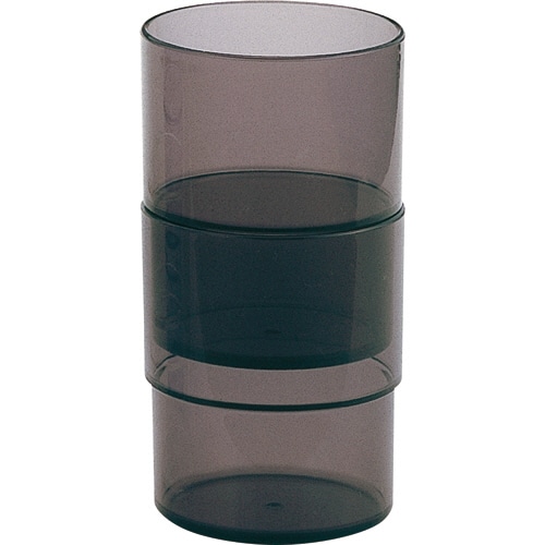 小森樹脂 スタッキングコップ 200ml ブラック 1個(ご注文単位1個)【直送品】