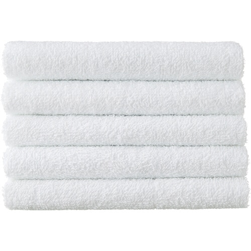 フェイスタオル　ホワイト　230匁　1パック（5枚）（ご注文単位1パック）【直送品】