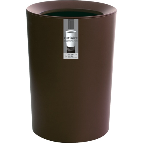 アスベル　ルクレールCV　丸型　ブラウン　6211BR　1個（ご注文単位1個）【直送品】