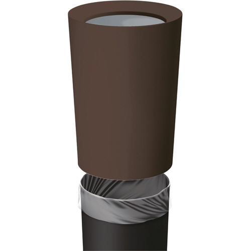 アスベル ルクレールCV 丸型 ブラウン 6211BR 1個(ご注文単位1個)【直送品】