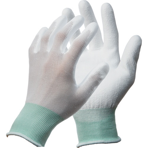 川西工業　ポリウレタン背抜き手袋　M　1パック（10双）（ご注文単位1パック）【直送品】