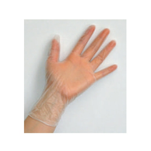 ファーストレイト スムースPVCグローブ パウダーイン L FR-5713 1箱(100枚)(ご注文単位1箱)【直送品】