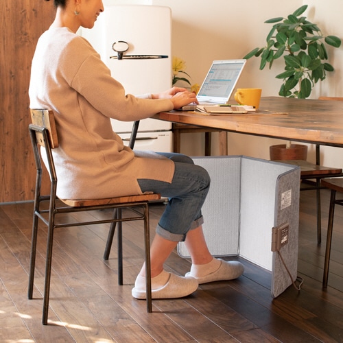 パナソニック デスクヒーター グレー DC-PKD4-H 1台(ご注文単位1台)【直送品】