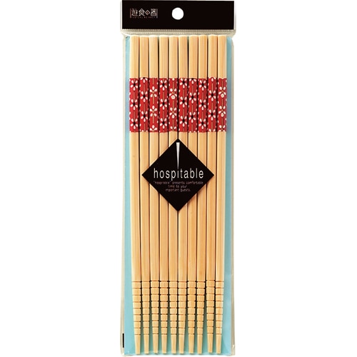 イシダ　細竹ちらし箸　1パック（5膳）（ご注文単位1パック）【直送品】