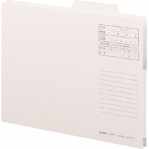 ライオン事務器 持出しフォルダー A4 無着色 A4-APF-K 1冊(ご注文単位1冊)【直送品】