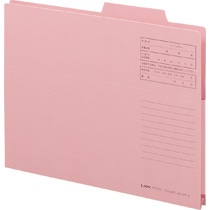 ライオン事務器 持出しフォルダー A4 ピンク A4-APF-K 1冊(ご注文単位1冊)【直送品】