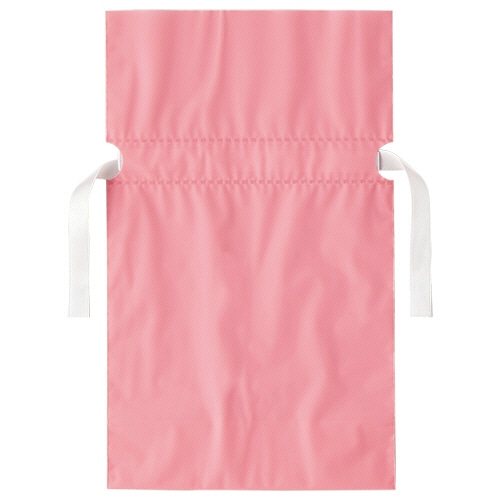 店研創意　ストア・エキスプレス　梨地リボン付ギフトバッグ　ピンク　17cm　1パック（20枚）（ご注文単位1パック）【直送品】