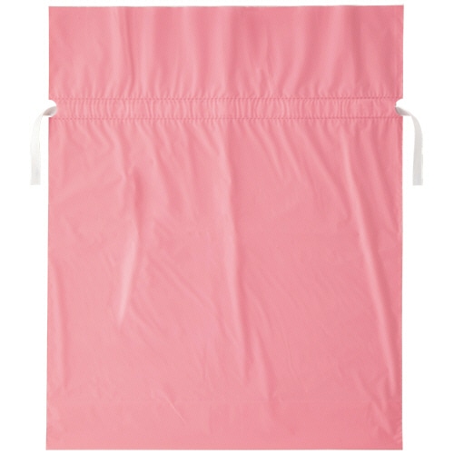 店研創意　ストア・エキスプレス　梨地リボン付ギフトバッグ　ピンク　45cm　1パック（20枚）（ご注文単位1パック）【直送品】