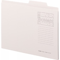 ライオン事務器　個別フォルダー　A4　無着色　A4-IF-K　1冊（ご注文単位1冊）【直送品】
