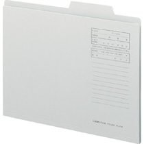 ライオン事務器　個別フォルダー　A4　水　A4-IF-K　1冊（ご注文単位1冊）【直送品】
