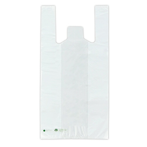 オルディ　asunowa　手提げ袋　M　乳白　ASW-HWMT-40　1パック（40枚）（ご注文単位1パック）【直送品】