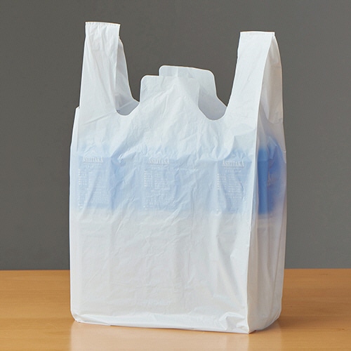 オルディ asunowa 手提げ袋 M 乳白 ASW-HWMT-40 1パック(40枚)(ご注文単位1パック)【直送品】