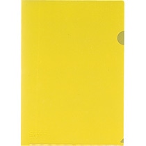 ライオン事務器　PPカラーホルダー　A4　厚さ0.2mm　イエロー　CF-6K　1枚（ご注文単位1枚）【直送品】
