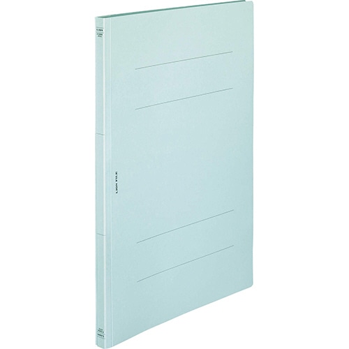 ライオン事務器　フラットファイル（環境）　樹脂押え具　A3タテ　150枚収容　背幅18mm　水　A-598KA3S　1冊（ご注文単位1冊）【直送品】