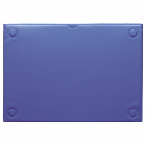 ライオン事務器　マグネットカードケース　A4　ブルー　MCC-A4　1枚（ご注文単位1枚）【直送品】