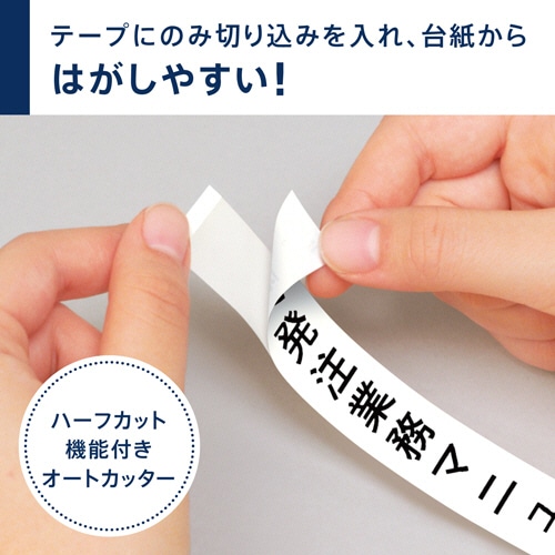 カシオ ラベルライター「ラテコ」 テープ付セットモデル EC-P10SET 1台(ご注文単位1台)【直送品】