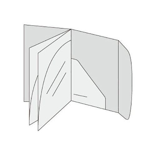 ライオン事務器 ホルダー用ブック(ビジカル) A4タテ 12ポケット 背幅16mm ブルー HB-323B 1冊(ご注文単位1冊)【直送品】