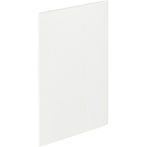 ライオン事務器　クリアーブック（ビジカル）　A4タテ　10ポケット　背幅4mm　ホワイト　CR-10B　1冊（ご注文単位1冊）【直送品】