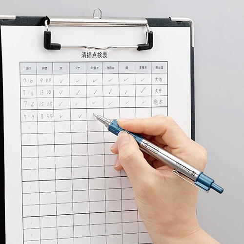 ゼブラ　油性ボールペン　ウェットニー　0.7mm　黒　（軸色：ブルー）　P-BA100-BL　1本（ご注文単位1本）【直送品】