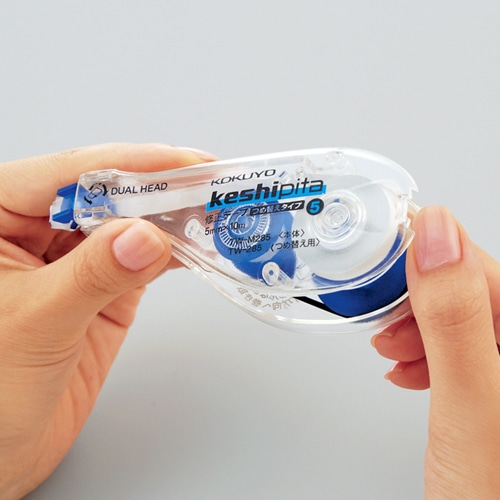 コクヨ　修正テープ（ケシピタ）　本体　5mm幅×10m　青　TW-M285　1個（ご注文単位1個）【直送品】