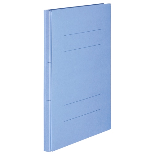 TANOSEE 背幅伸縮フラットファイル A4タテ 1000枚収容 背幅18~118mm ブルー 1冊(ご注文単位1冊)【直送品】