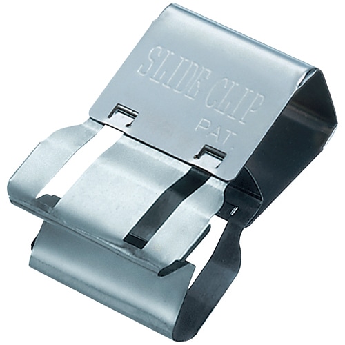 トーキンコーポレーション スライドクリップ LL シルバー SC-LL10S 1パック(10個)(ご注文単位1パック)【直送品】