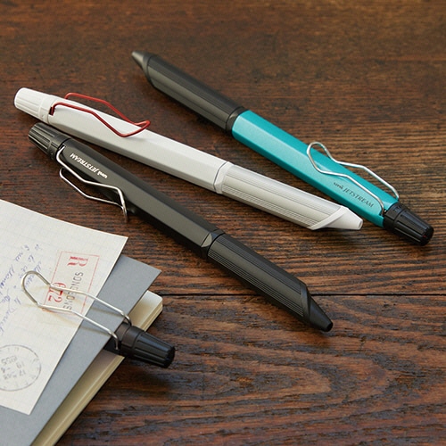 三菱鉛筆　ジェットストリーム　エッジ3　3色ボールペン　0.28mm　（軸色：ホワイトレッド）　SXE3250328W15　1本（ご注文単位1本）【直送品】