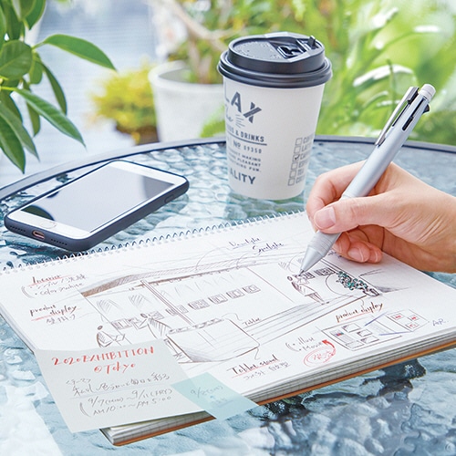 三菱鉛筆 多機能ペン ジェットストリーム 4&1 Metal Edition 0.5mm (軸色:ガンメタリック) MSXE5200A5.43 1本(ご注文単位1本)【直送品】