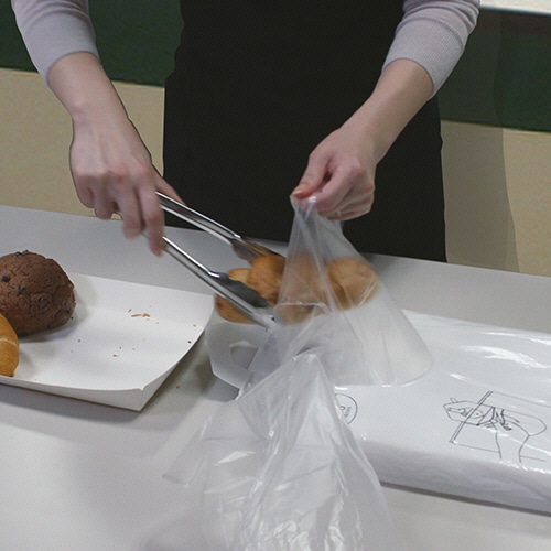 オザックス トパックハンギングバッグ 11号 1パック(500枚)(ご注文単位1パック)【直送品】