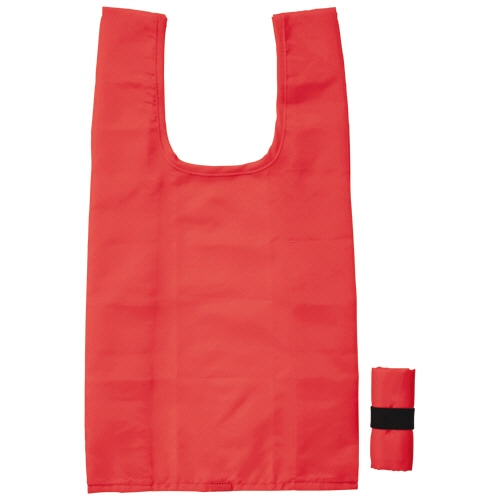 丸玉工業　ジーナス　ECO　コンパクトマイバッグ　SS　レッド　1枚（ご注文単位1枚）【直送品】