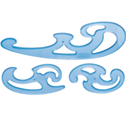 ステッドラー　マルス　雲形定規　3点セット　571　40WP　1セット（ご注文単位1セット）【直送品】