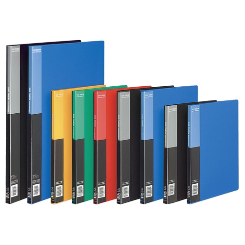 コクヨ　クリヤーブック（ベーシック）　固定式・サイドスロー　A3タテ　40ポケット　背幅17mm　黒　ヨコ入れ　ラ-B223D　1冊（ご注文単位1冊）【直送品】