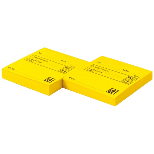 3M　ポスト・イット　強粘着スタンダードプリント　エコノパック　電話メモ　SSP-3301TYN　1パック（10冊）（ご注文単位1パック）【直送品】